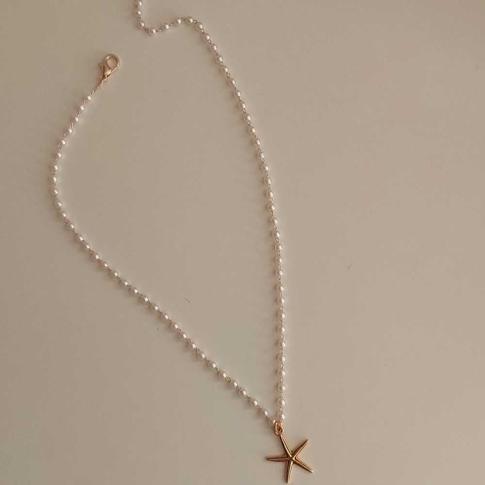 Starfish summer necklace